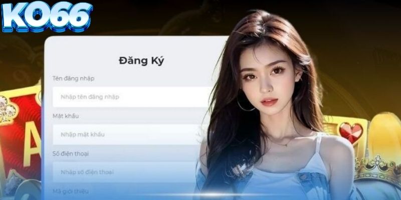 Đăng ký KO66 qua ứng dụng di động mang lại sự thuận tiện cho người chơi